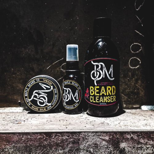 The Full Beard Gospel - Oil. Balm. Cleanser. Beard baptism.